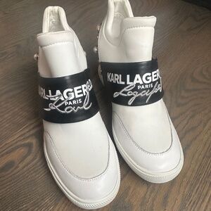 Karl Lagerfeld Paris Charsi High Heel Sneakers